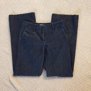 Nordstrom Halogen 'Taylor' Curvy Fit Denim Pants 0